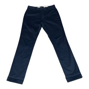 Banana Republic Navy Blue‎ Aiden Chino Performance Tailoring Fit Pants 28x30